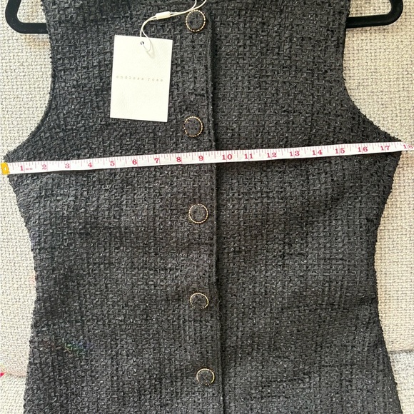 Endless Rose Sleeveless Tweed Mini black Dress, Size M, Brand New w/Tag - Picture 13 of 14